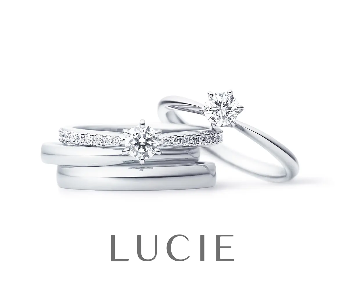 Espoir　エスポワール	　【LUCIE 婚約指輪】