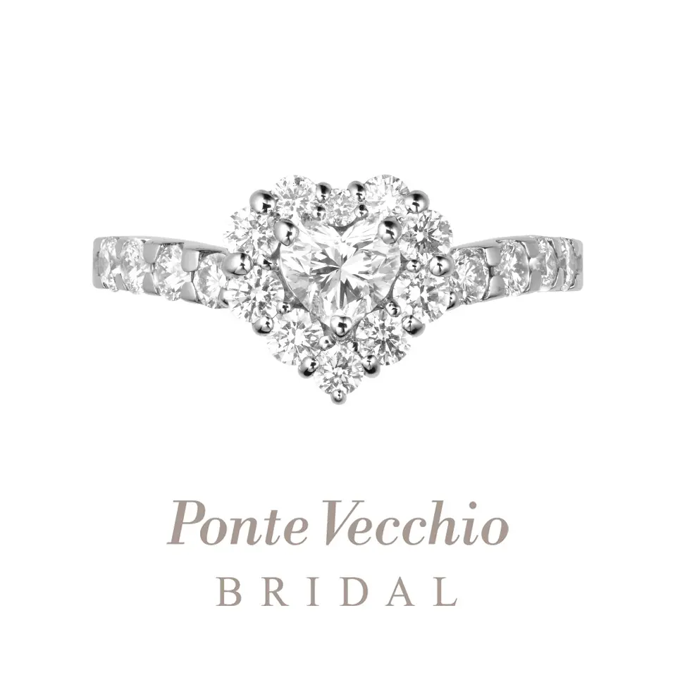 ハッピーハート HAPPY HEART e01hh　【Ponte Vecchio 婚約指輪】