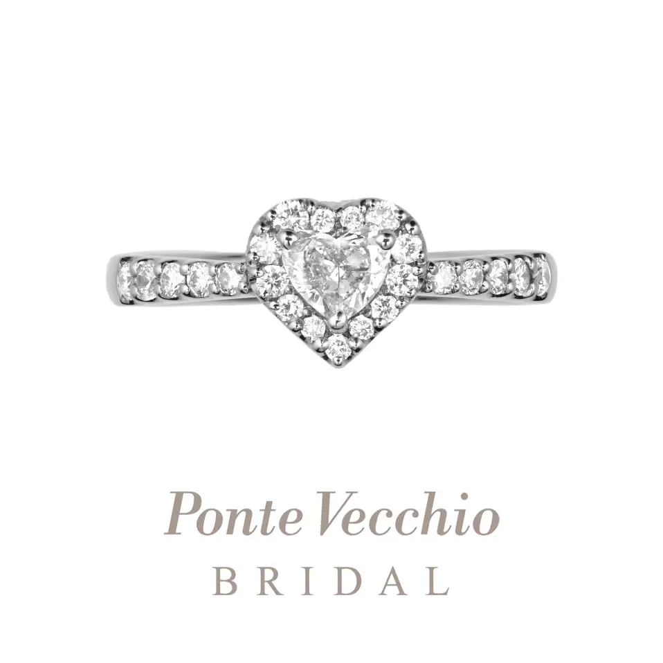 ハッピーハート HAPPY HEART e03hh　【Ponte Vecchio 婚約指輪】