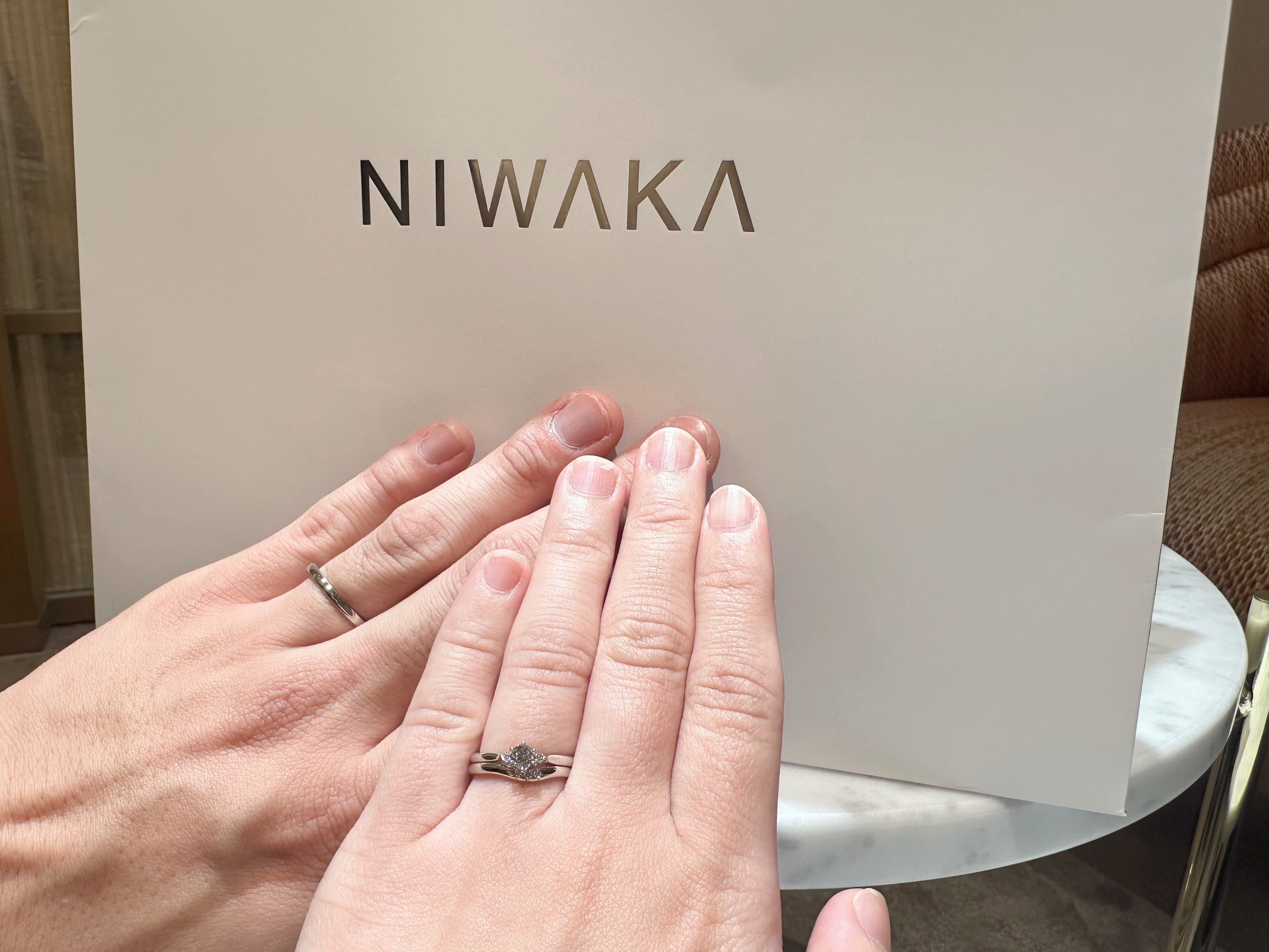 N様ご夫婦ご納品💞 - - ブログ - TOMPKINS BRIDAL | 婚約・結婚指輪の