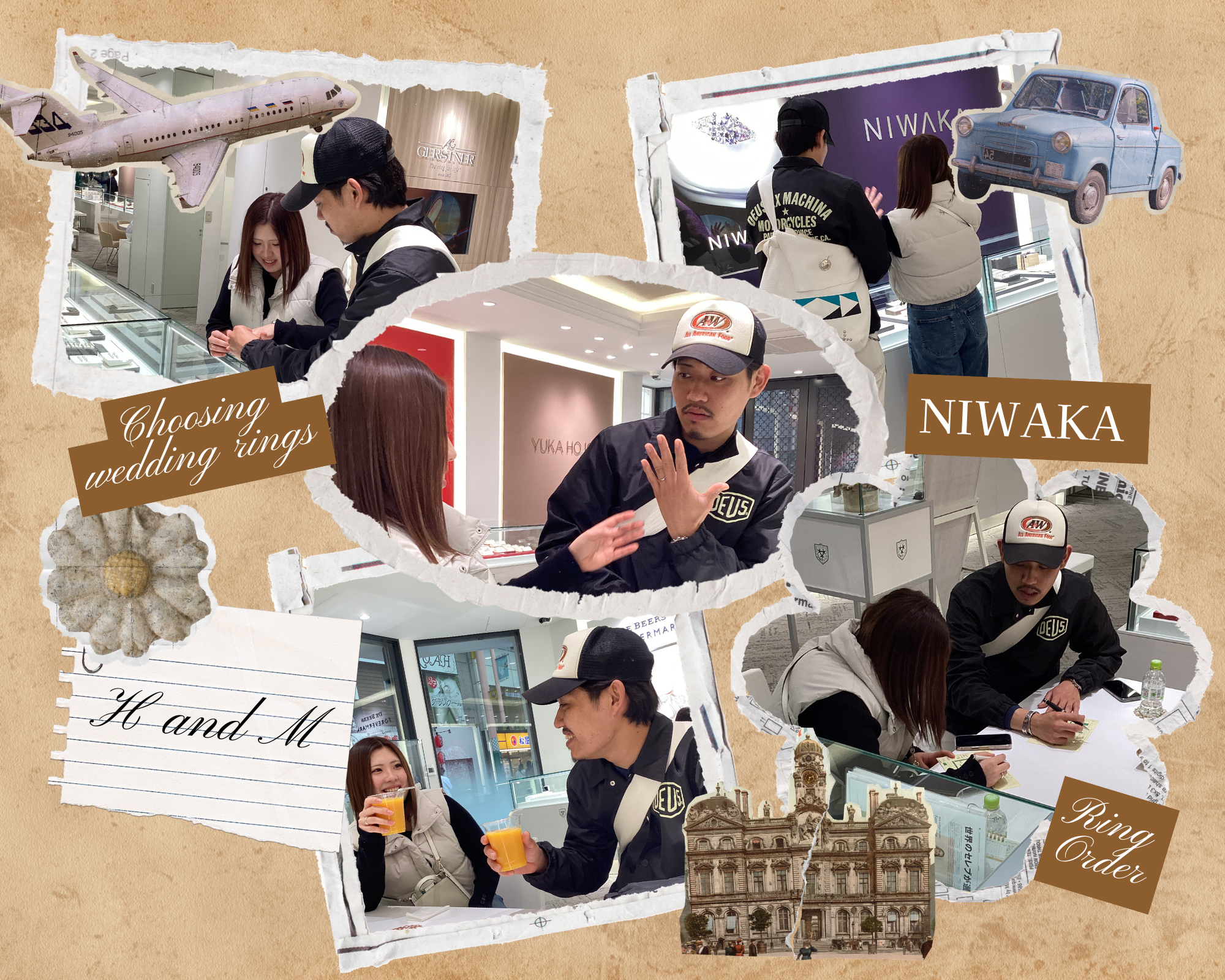 Black Vintage Romantic Journey Photo Collage - 2.png