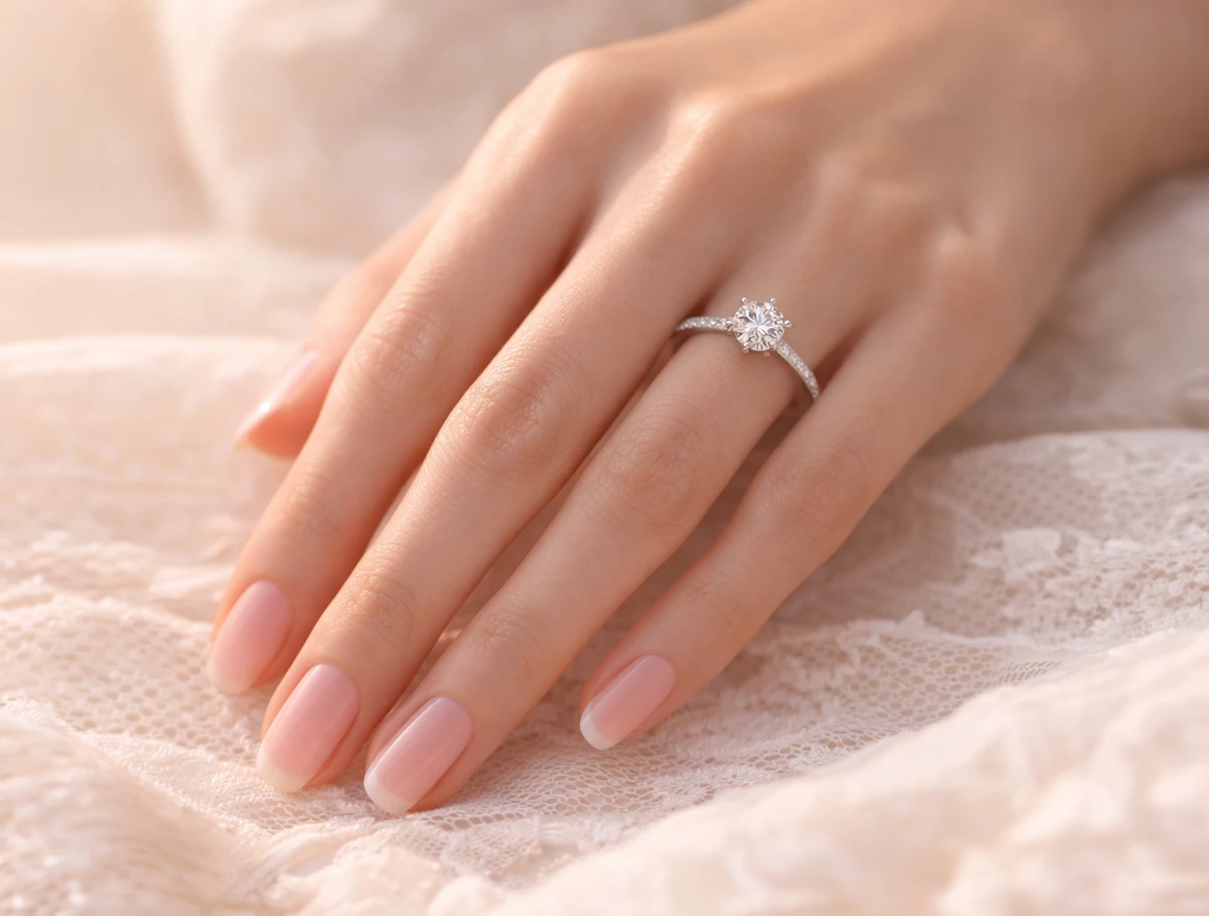 サイズの合っていない婚約指輪のイメージ