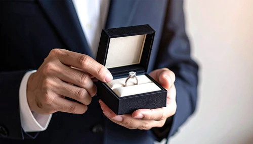 婚約指輪のプロポーズイメージ