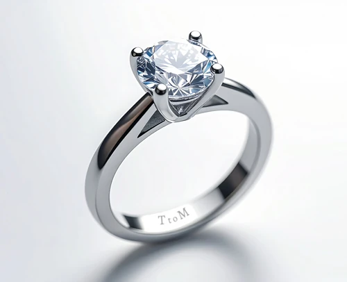 婚約指輪の刻印イメージ