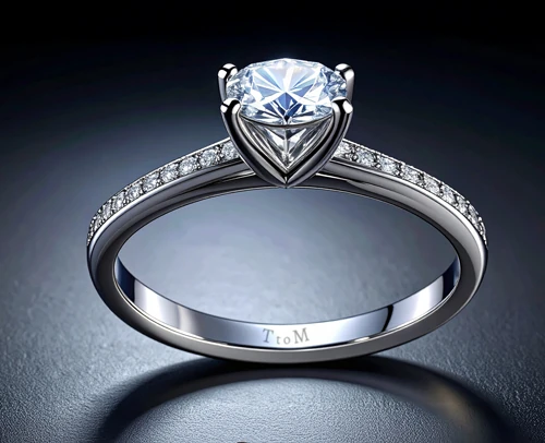 婚約指輪の刻印イメージ