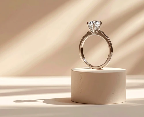 婚約指輪の刻印イメージ