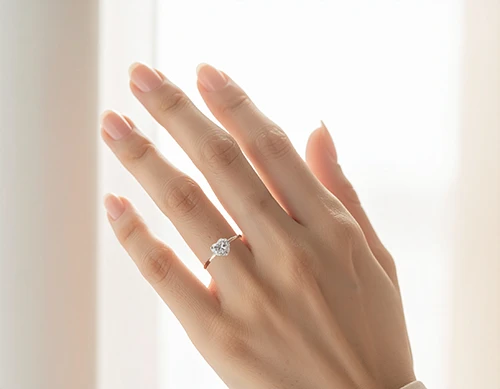 ハートシェイプダイヤ