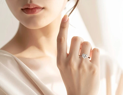 ハートシェイプダイヤ