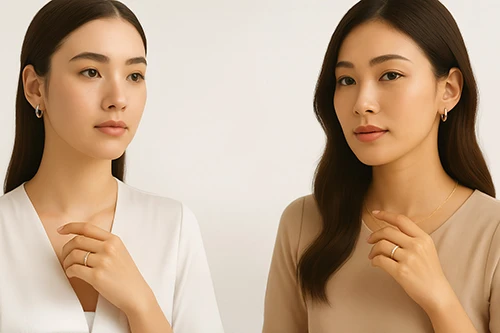 肌色簡単診断チェック