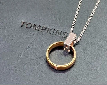 リングコネクター - 指輪をネックレスとして着用