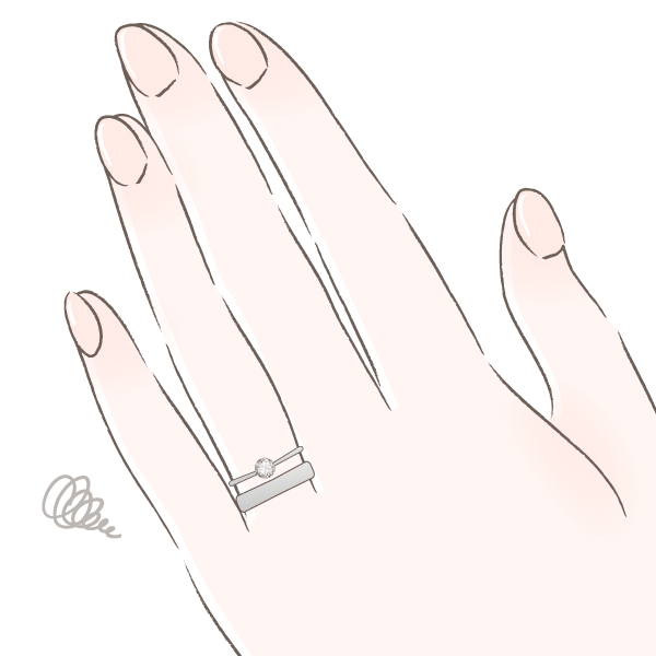 太さのバランスが悪い例